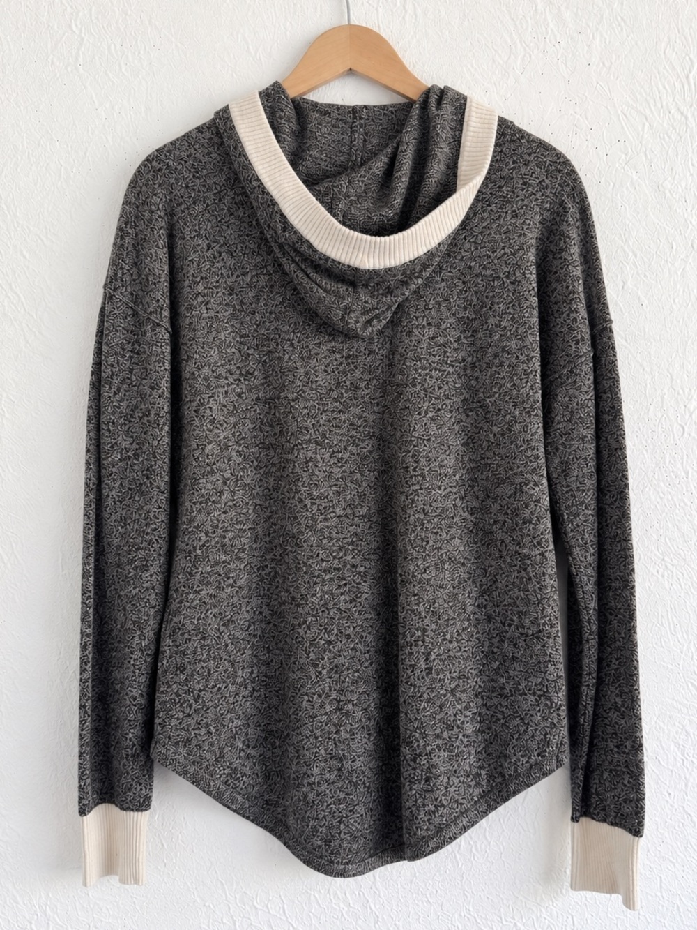 SMARTWOOL SHADOW PINE HOODIE CABIN WOOL BLEND SWEATER SZ S - Picture 4 of 4